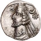 Parthian Kingdom. Orodes II. Silver Drachm (3.93 g), 57-38 BC Nearly EF