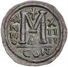 Justinian I. AE Follis (22.48 g), 527-565 EF - 2