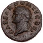 Domitian. AE Hexachalkon (4.66 g), as Caesar, AD 69-81 EF