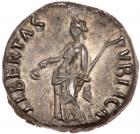 Nerva, AD 96-98. Silver Denarius (3.0g), minted at Rome, AD 97 EF - 2