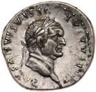 Vespasian, AD 69-79. Silver Denarius (3.3g), minted at Rome, AD 76 EF