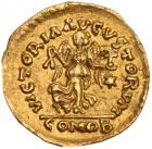 Ostrogoths in Italy, Athalaric, c. 526-534. Gold Tremissis (1.45 g) minted in th - 2