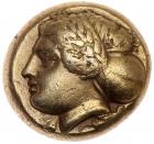 Ionia, Phokaia. Electrum Hekte (2.48 g), ca. 387-326 BC EF