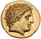 Macedonian Kingdom. Philip II. Gold Stater, 359-336 BC EF