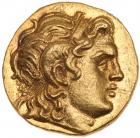 Thracian Kingdom. Lysimachos. Gold Stater (8.46 g), as King, 306-281 BC Mint Sta