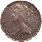 Great Britain. Halfcrown, 1705 NGC VF25