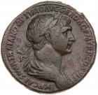 Trajan. AE Sestertius (25.58 g), AD 98-117 VF