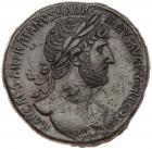 Hadrian. AE Sestertius (22.80 g), AD 117-138 VF