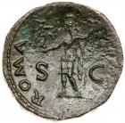 Vespasian, AD 69-79. AE Sestertius (25.5g) Sharpness of VF - 2