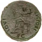 Domitian, AD 81-96. AE Sestertius (22.19g) VF - 2