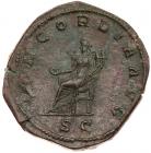 Gordian III, AD 238-244. AE Sestertius (20.97g) Choice VF - 2