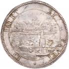 Italian States: Tuscany. Tollero, 1698 (Livorno) NGC AU58 - 2