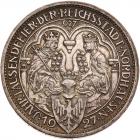 Germany. 3 Reichsmark, 1927-A EF