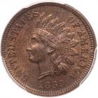 1869 Indian Head 1C PCGS MS64 RB