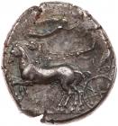 Sicily, Syracuse. Second Democracy. Silver Tetradrachm (17.13 g), 466-405 BC Abo