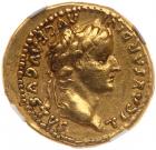 Tiberius, AD 14-37. Gold Aureus (7.78g)