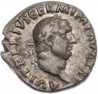 Vitellius. Silver Denarius (3.25 g), AD 69 Choice VF Choice VF