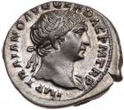 Trajan. Silver Denarius (3.22 g), AD 98-117 Superb EF