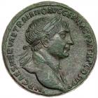 Trajan. AE Sestertius (24.16 g), AD 98-117 EF