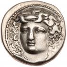 Thessaly, Larissa. Silver Drachm (5.87 g), ca. 356-342 BC Choice VF