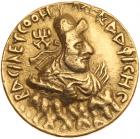 Kushan Empire. Vima Kadphises. Gold Double Dinar (15.69 g), ca. AD 100/5-127/8 S