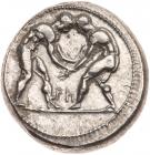 Pamphylia, Aspendos. Silver Stater (10.92 g), ca. 380-330/25 BC EF - 2