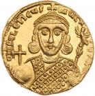 Philippicus (Bardanes). Gold Solidus (4.37 g), 711-713 Nearly Mint State