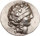 Lower Danube, Imitating Thasos. Silver Tetradrachm (16.82 g), 1st century BC EF