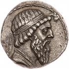 Parthian Kingdom. Mithradates I. Silver Tetradrachm (15.01 g), 164-132 BC EF