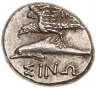 Paphlagonia, Sinope. Silver Drachm (5.89 g), ca. 330-300 BC EF - 2