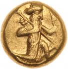 Achaemenid Kingdom. Darios I to Xerxes II. Gold Daric (8.26 g), ca. 485-420 BC E