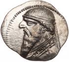 Parthian Kingdom. Mithradates II. Silver Drachm (4.20 g), 121-91 BC Mint State