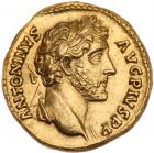 Antoninus Pius, AD 138-161. Gold Aureus (7.39g). Minted at Rome AD 145-161 Super