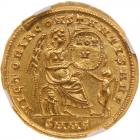 Constans, AD 337-350. Gold Solidus (4.5g). Struck at Nicomedia, AD 346/7 - 2