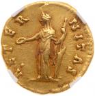 Diva Faustina Senior, wife of Antoninus Pius. Gold Aureus (7.08g), died AD 140/1 - 2