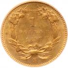 1856-S $1 Gold Indian PCGS AU55 - 2