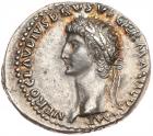 Nero Claudius Drusus. Silver Denarius (3.80 g), AD 41-54. Superb EF Superb EF