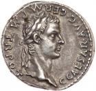 Gaius Caligula, with Germanicus. Silver Denarius (3.54 g), AD 37-41. EF