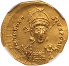 Theodosius II, AD 402-450. Gold Solidus (4.42g)