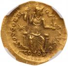 Theodosius II, AD 402-450. Gold Solidus (4.42g) - 2