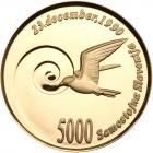 Slovenia. 5000 Tolarjev, 1991 Choice Brilliant Proof