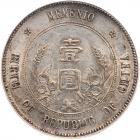 China. Dollar, ND (1912) AU58 - 2