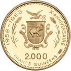 Guinea. 2000 Francs, 1970 Choice Brilliant Proof - 2