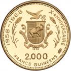 Guinea. 2000 Francs, 1970 Choice Brilliant Proof - 2