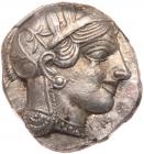 Attica, Athens. Circa 454-404 BC. Silver Tetradrachm (17.18g)