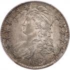 1827 Bust 50C. Sq Base 2 PCGS MS62