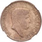 Italian States: Naples. Piastra of 120 grani, 1847 NGC MS61