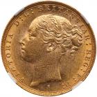 Australia. Sovereign, 1883-S NGC MS61 NGC MS61