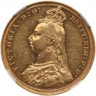 Australia. Sovereign, 1887-S NGC Unc