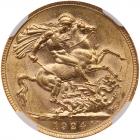 Australia. Sovereign, 1924-M NGC MS62 - 2